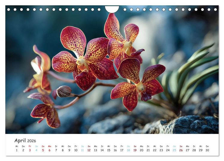 Produktbild: Im Schatten der Orchidee (Wandkalender 2026 DIN A4 quer), CALVENDO Monatskalender