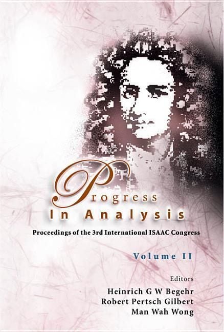 Produktbild: Progress in Analysis (in 2 Volumes): Proceedings of the 3rd International Isaac Congress