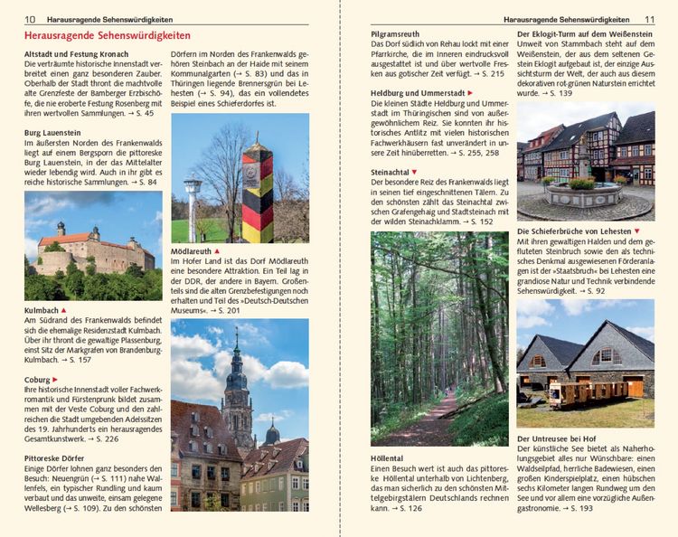 Produktbild: TRESCHER Reisef&uuml;hrer Frankenwald