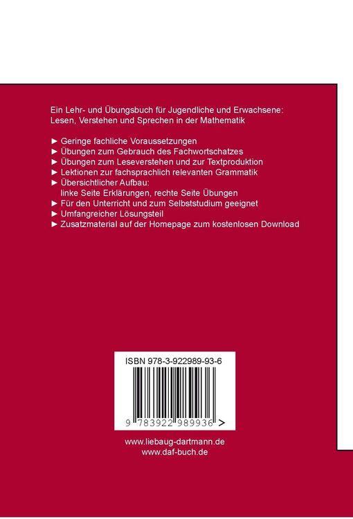 Produktbild: Wie spricht man in der Mathematik? Band 2
