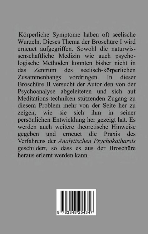 Produktbild: Die k&ouml;rperlich kranke Seele II