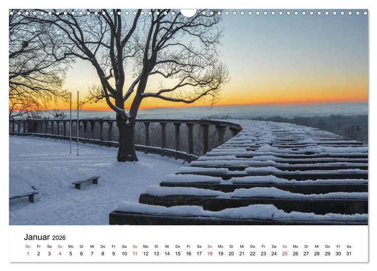Produktbild: Kassel - Morgenlicht (Wandkalender 2026 DIN A3 quer), CALVENDO Monatskalender