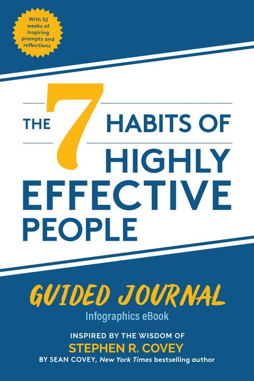 Produktbild: The 7 Habits of Highly Effective People: Guided Journal, Infographics eBook