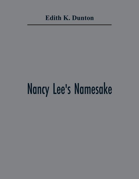 Produktbild: Nancy Lee'S Namesake