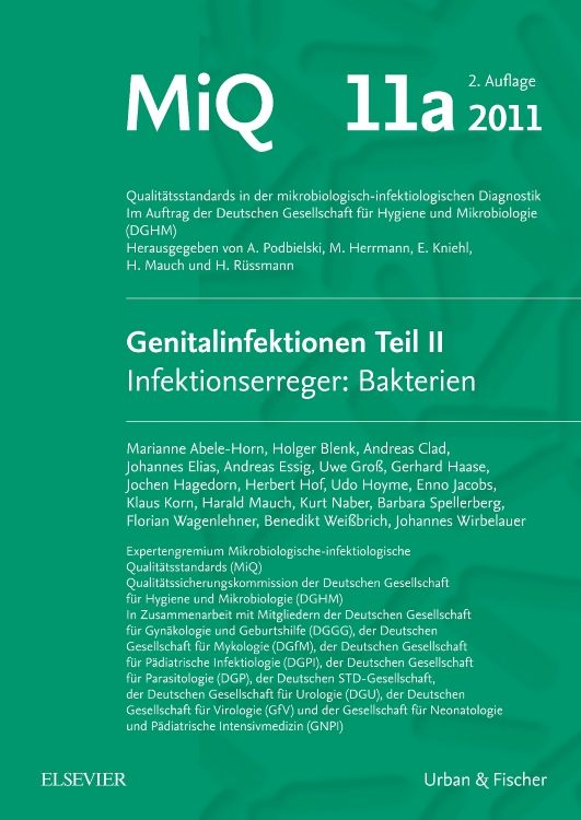 Produktbild: MIQ 11a: Genitalinfektionen, Teil II Infektionserreger: Bakterien