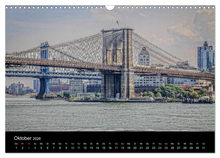 Produktbild: New York Shoots (Wandkalender 2026 DIN A3 quer), CALVENDO Monatskalender