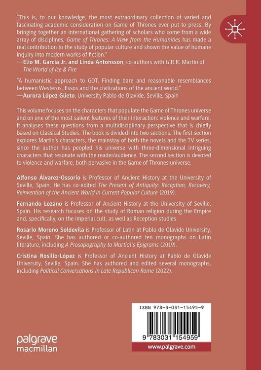 Produktbild: Game of Thrones - A View from the Humanities Vol. 2