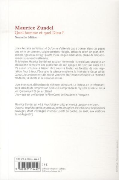 Produktbild: Quel homme et quel Dieu?