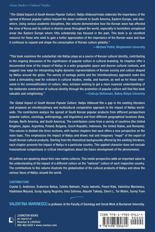 Produktbild: Global Impact of South Korean Popular Culture
