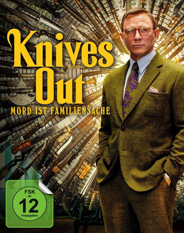 Produktbild: Knives Out - Mord ist Familiensache - Mediabook (4K Ultra HD+ Blu-ray 2D)
