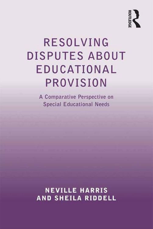 Produktbild: Resolving Disputes about Educational Provision