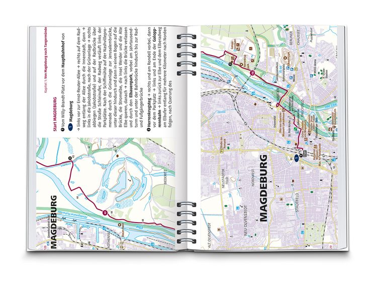 Produktbild: KOMPASS Radreisef&uuml;hrer Elberadweg, Von Magdeburg nach Cuxhaven