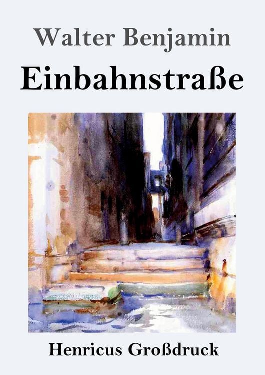 Produktbild: Einbahnstra&szlig;e (Gro&szlig;druck)