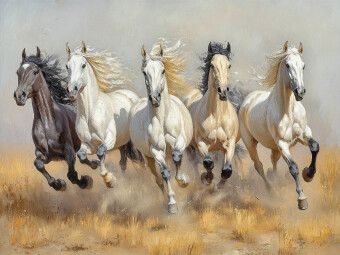 Produktbild: CALVENDO Puzzle Das Pferd als Ausdruck von Dynamik und Kraft | 1000 Teile Lege-Gr&ouml;&szlig;e 64x48cm Foto-Puzzle f&uuml;r gl&uuml;ckliche Stunden