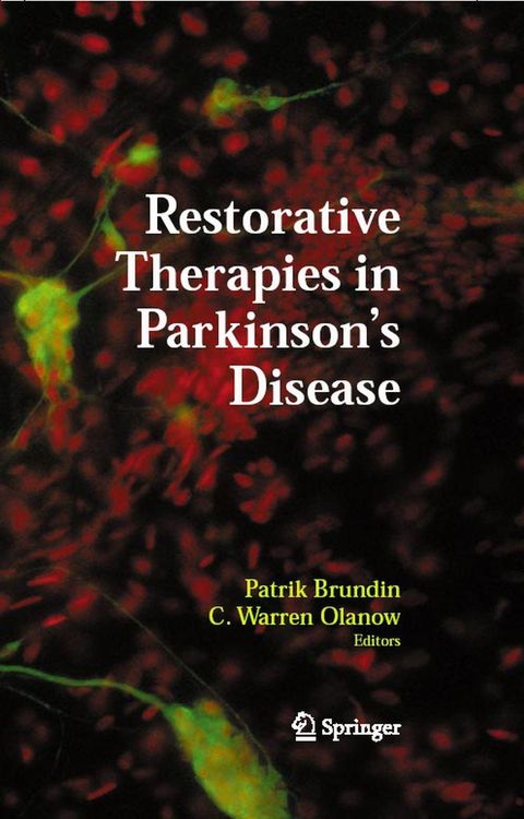 Produktbild: Restorative Therapies in Parkinson's Disease