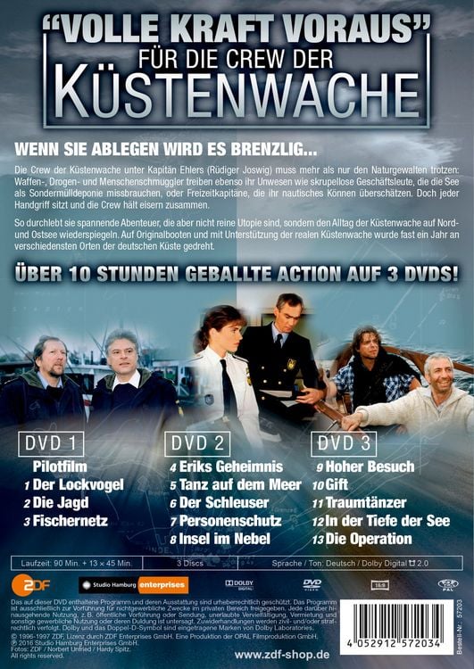 Produktbild: K&uuml;stenwache - Staffel 1 [3 DVDs]
