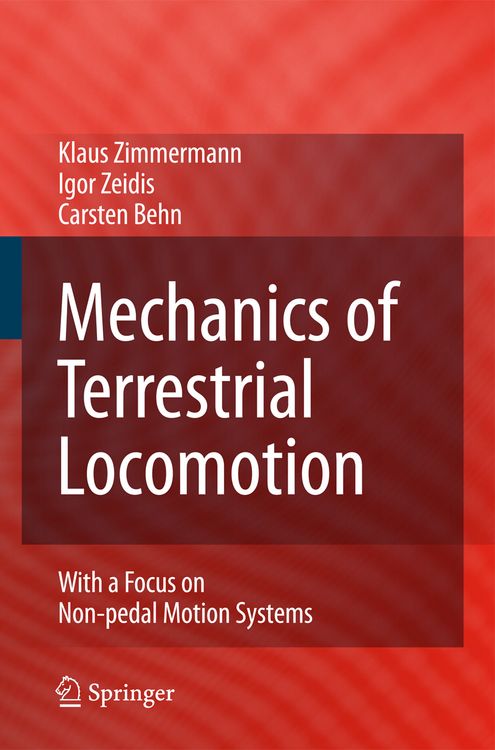 Produktbild: Mechanics of Terrestrial Locomotion