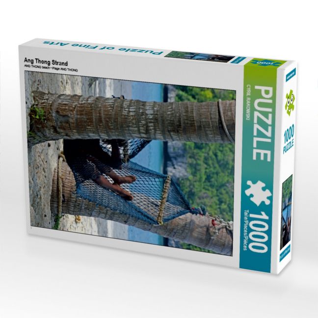 Produktbild: CALVENDO Puzzle Ang Thong Strand | 1000 Teile Lege-Gr&ouml;&szlig;e 64x48cm Foto-Puzzle f&uuml;r gl&uuml;ckliche Stunden