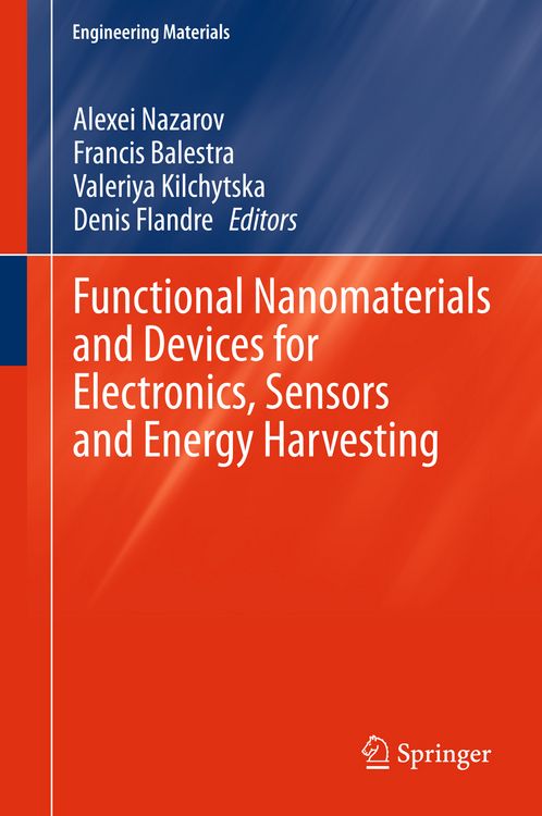 Produktbild: Functional Nanomaterials and Devices for Electronics, Sensors and Energy Harvesting