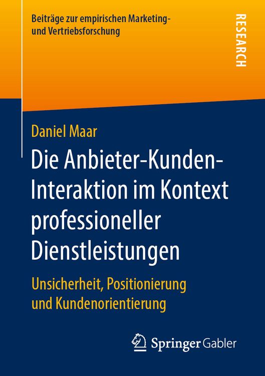 Produktbild: Die Anbieter-Kunden-Interaktion im Kontext professioneller Dienstleistungen