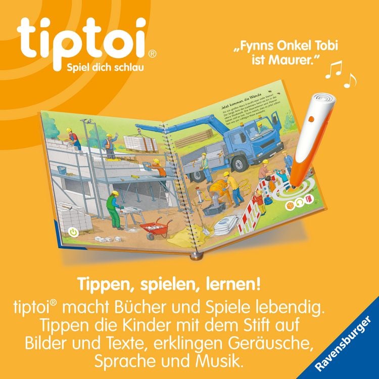 Produktbild: Tiptoi® Mein Wörter-Bilderbuch - Baustelle