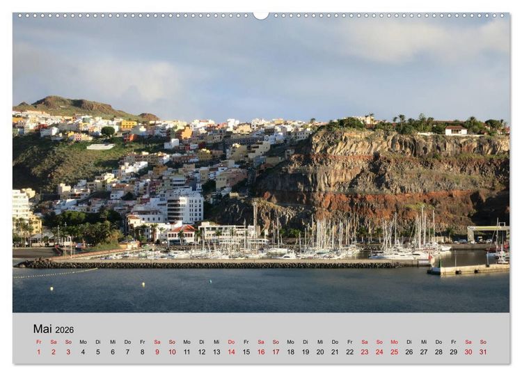 Produktbild: Kanaren - Inselh&uuml;pfen (Wandkalender 2026 DIN A2 quer), CALVENDO Monatskalender