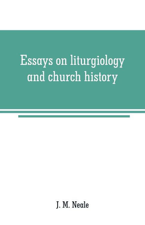 Produktbild: Essays on liturgiology and church history