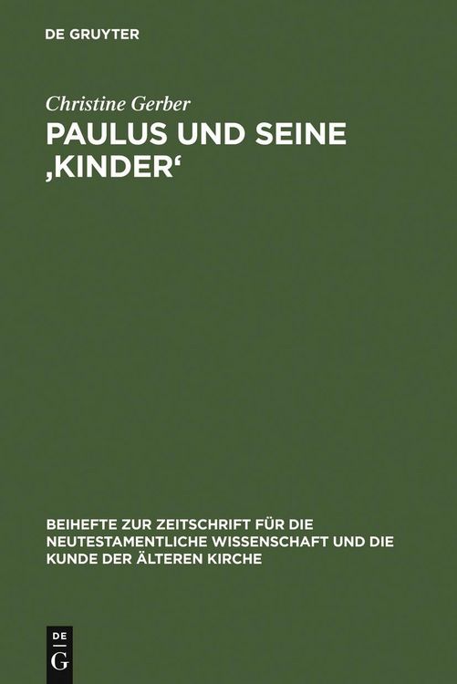 Produktbild: Paulus und seine ,Kinder'