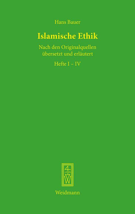 Produktbild: Islamische Ethik