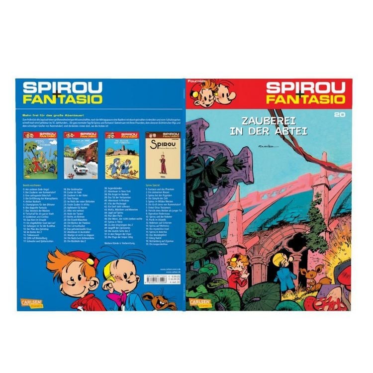 Produktbild: Spirou und Fantasio 20: Zauberei in der Abtei