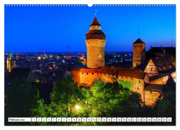 Produktbild: BAYERN, Du bist so sch&ouml;n (Wandkalender 2026 DIN A2 quer), CALVENDO Monatskalender