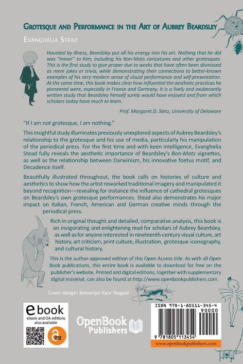 Produktbild: Grotesque and Performance in the Art of Aubrey Beardsley