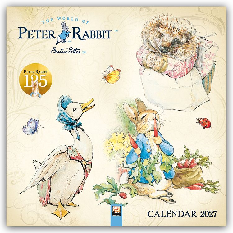 Produktbild: The World of Peter Rabbit &ndash; Die Welt von Peter Rabbit 2027 &ndash; Original Flame Tree Publishing-Kalender [Kalender]