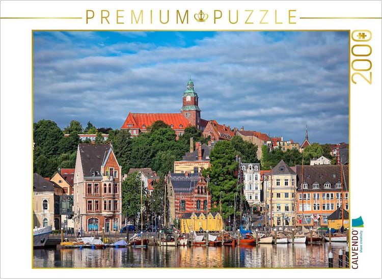 Produktbild: CALVENDO Puzzle Flensburg | 2000 Teile Lege-Gr&ouml;&szlig;e 90x67cm Foto-Puzzle f&uuml;r gl&uuml;ckliche Stunden