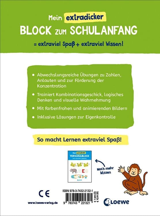 Produktbild: Mein extradicker Block zum Schulanfang