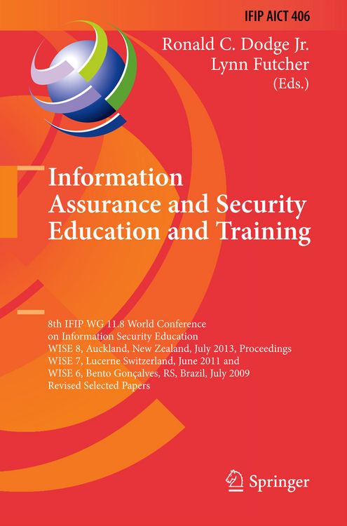 Produktbild: Information Assurance and Security Education and Training