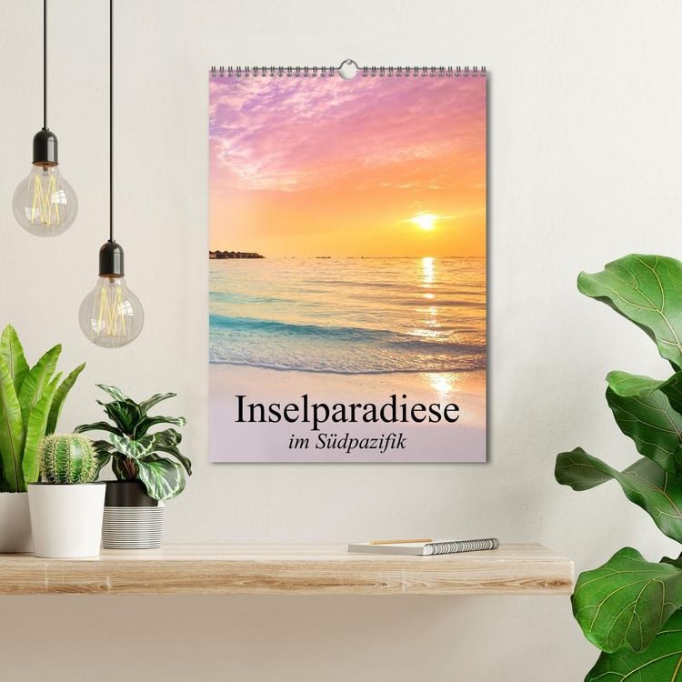 Produktbild: Inselparadiese im S&uuml;dpazifik (Wandkalender 2026 DIN A3 hoch), CALVENDO Monatskalender