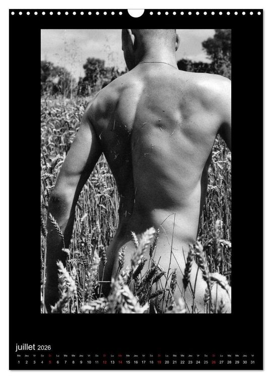Produktbild: Au Masculin (Calendrier mural 2026 DIN A3 horizontal), CALVENDO calendrier mensuel