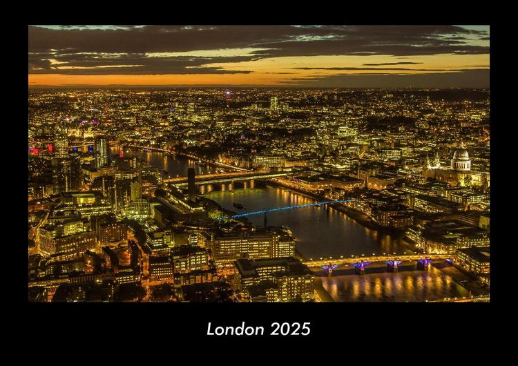 Produktbild: London 2025 Fotokalender DIN A3