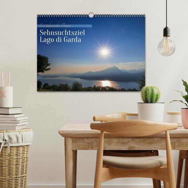 Produktbild: Sehnsuchtsziel Lago di Garda (Wandkalender 2026 DIN A3 quer), CALVENDO Monatskalender
