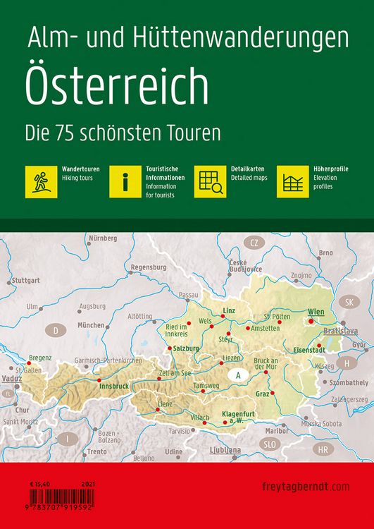 Produktbild: Alm- und H&uuml;ttenwanderungen &Ouml;sterreich