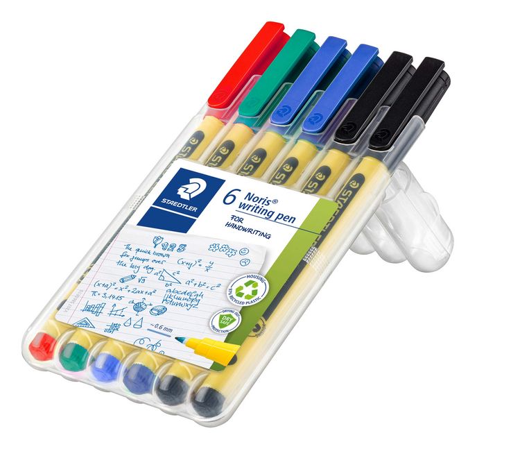 Produktbild: STAEDTLER Noris&reg; writing pen 307, 6 Fineliner