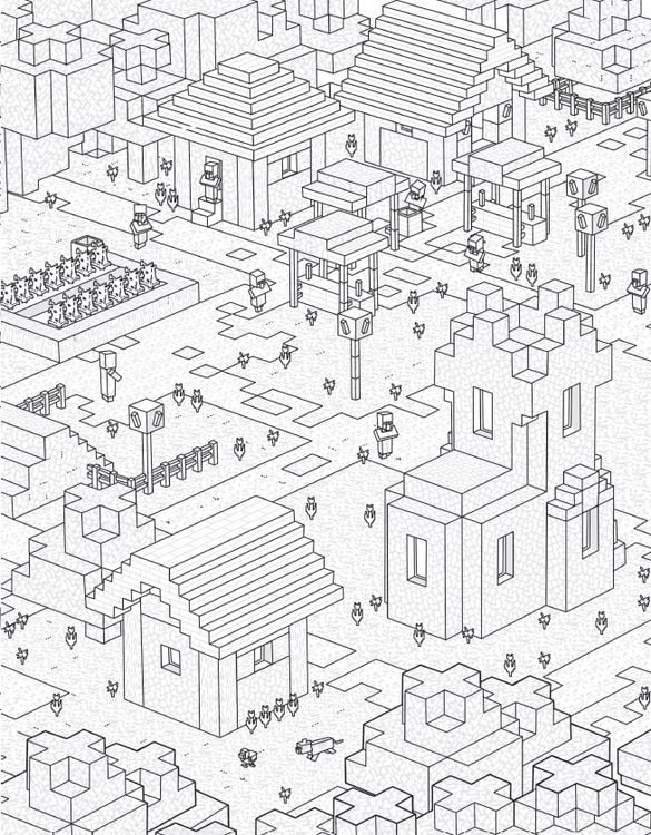 Produktbild: Minecraft: Das ultimative Minecraft-Malbuch