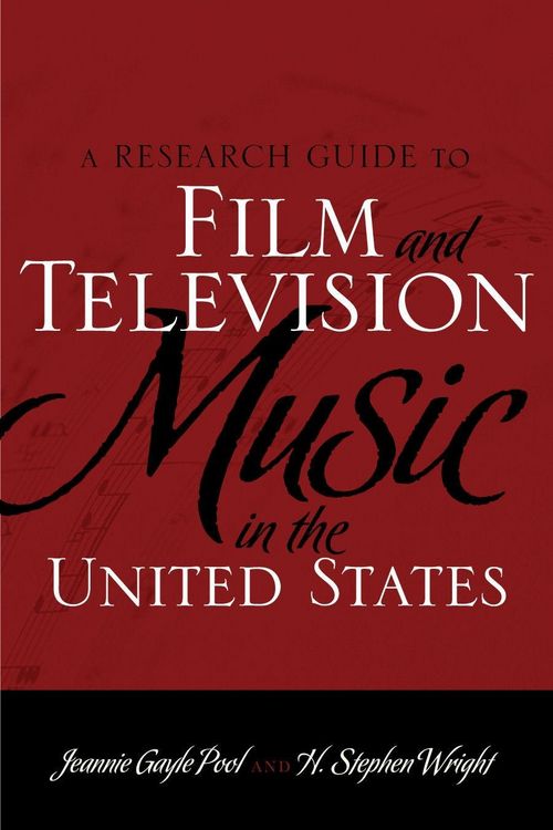 Produktbild: A Research Guide to Film and Television Music in the United States
