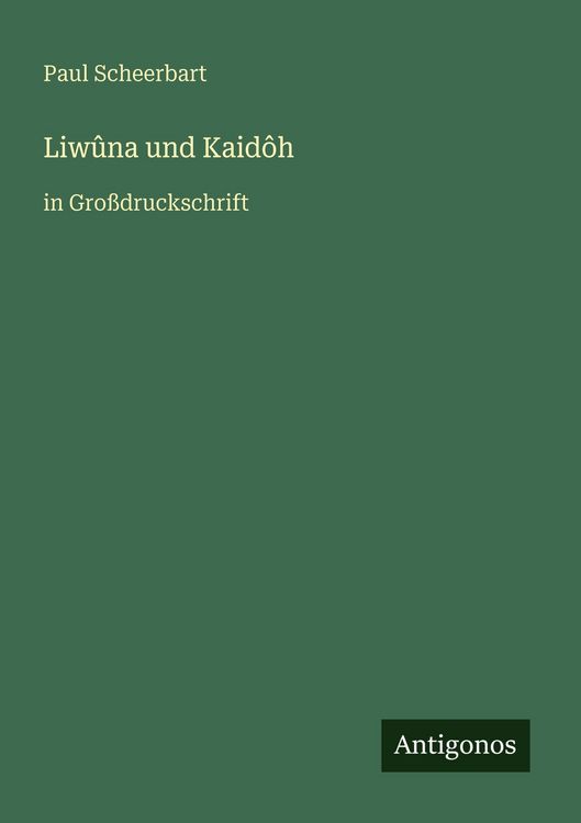 Produktbild: Liw&ucirc;na und Kaid&ocirc;h