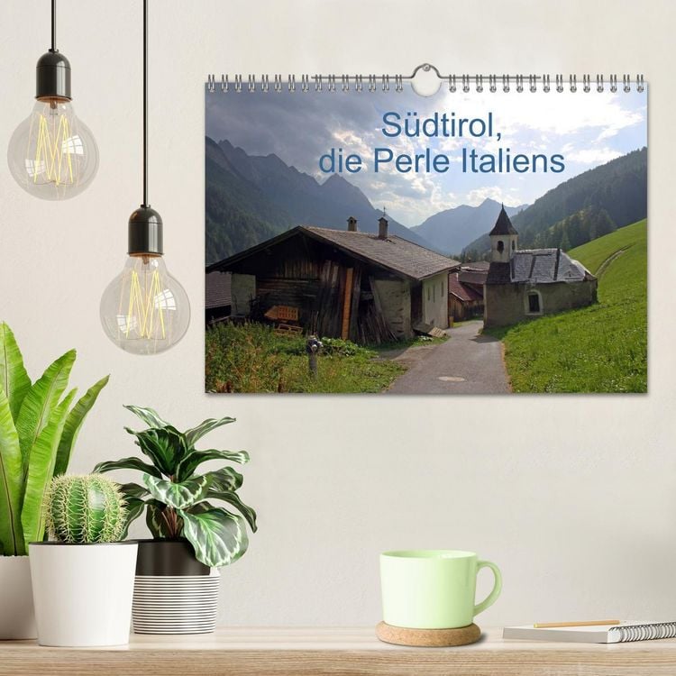 Produktbild: S&uuml;dtirol, die Perle Italiens (Wandkalender 2026 DIN A4 quer), CALVENDO Monatskalender