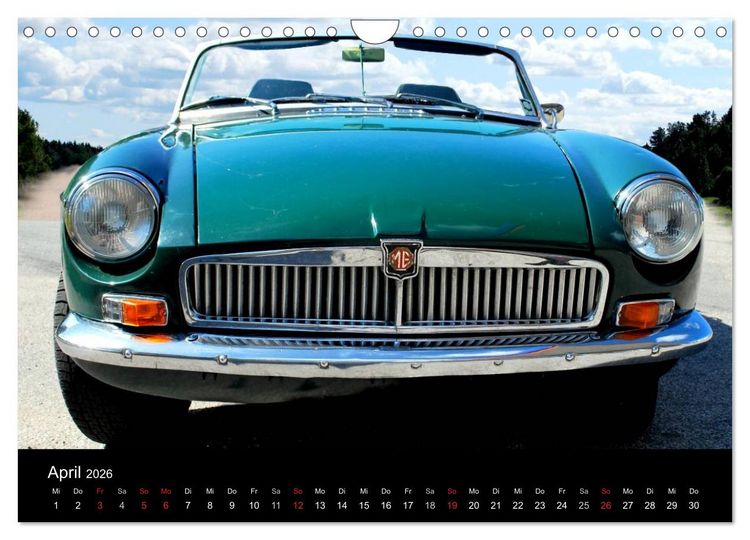 Produktbild: Oldtimer (Wandkalender 2026 DIN A4 quer), CALVENDO Monatskalender