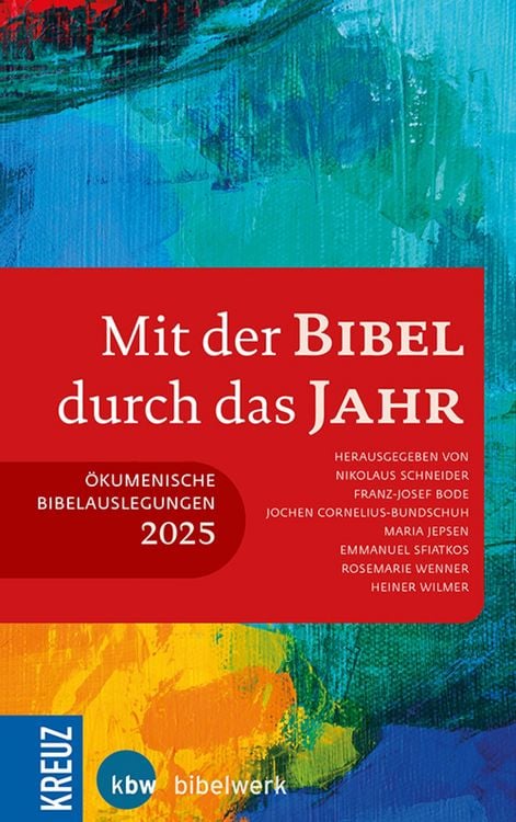 Produktbild: Mit der Bibel durch das Jahr 2025