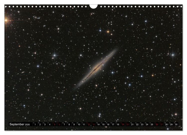 Produktbild: Deep-Sky Fotografie (Wandkalender 2026 DIN A3 quer), CALVENDO Monatskalender