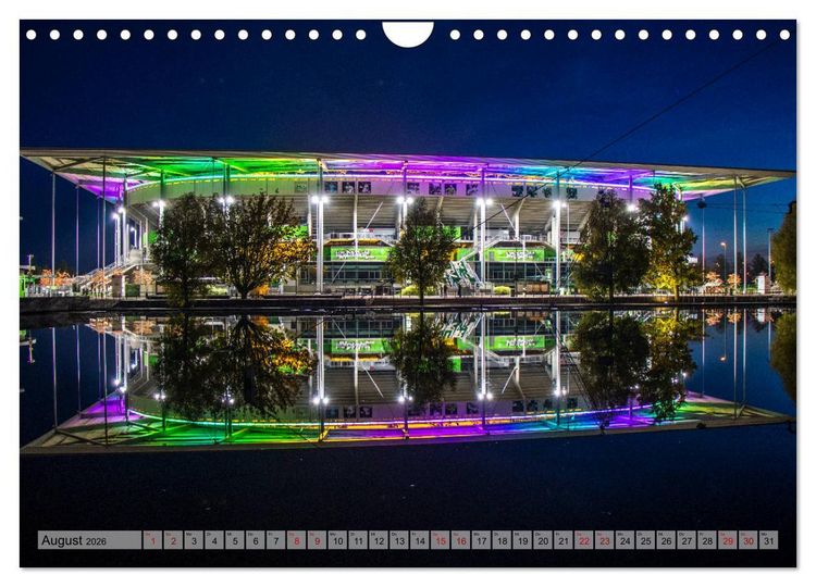 Produktbild: Wolfsburg - mehr als graue Industrie. (Wandkalender 2026 DIN A4 quer), CALVENDO Monatskalender